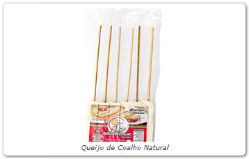Queijo de Coalho Natural
para Churrasco

Referência - 03
PESO – Deve ser pesado
na presença do consumidor
NCM (classificação fiscal) - 04069020